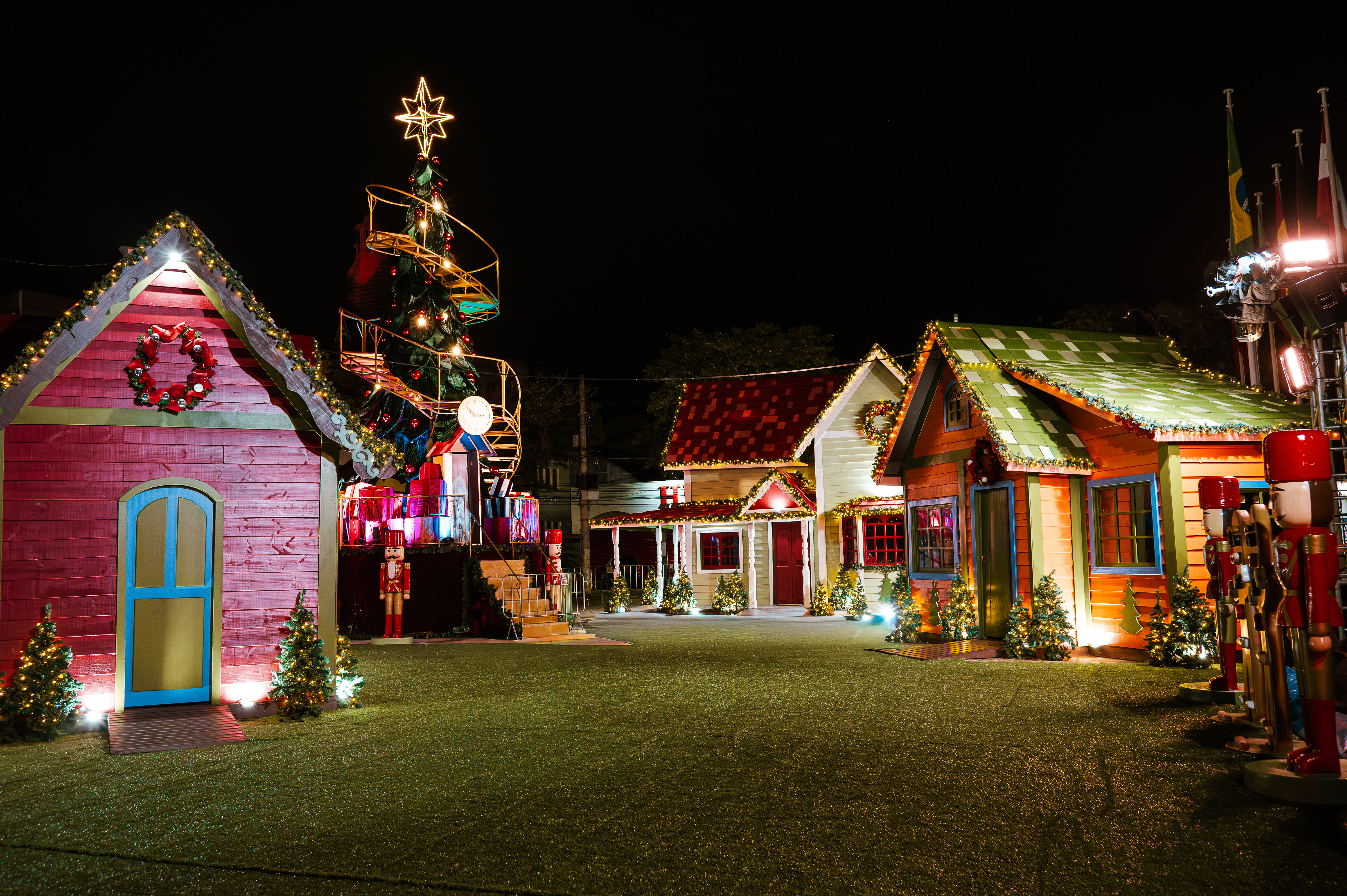 Vila do Noel - Visitações às cenografias